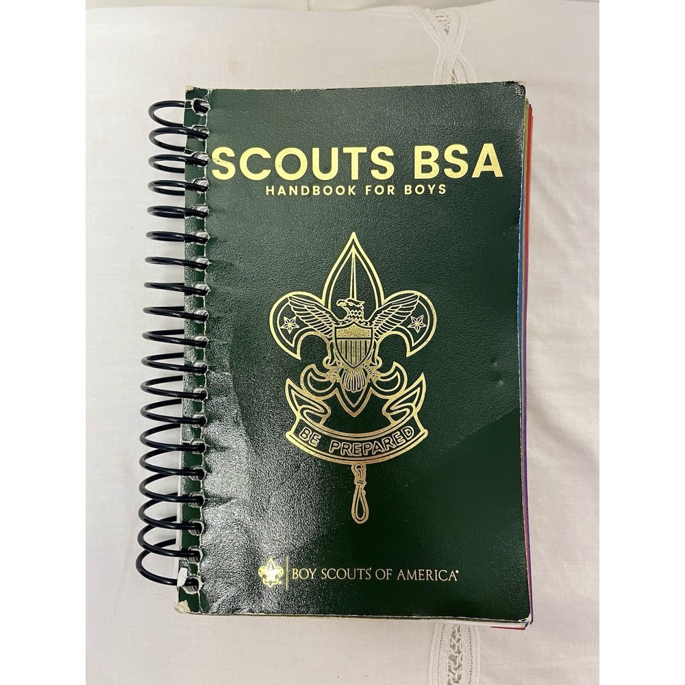 Official Scouts BSA Handbook For Boys 2019 Printing 14th Edition Ring Bound